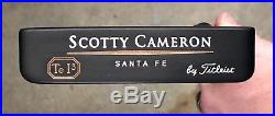 Scotty Cameron Teryllium Santa Fe Sole Stamp Putter MINT Xtreme Dark DLC