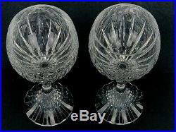 Set of 2 Baccarat France Crystal Massena #3 Claret 6.5 Wine Glasses Mint Stamp