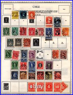 South America 1860-1950 Large Collection Of 1200+ Stamps Mint & Used