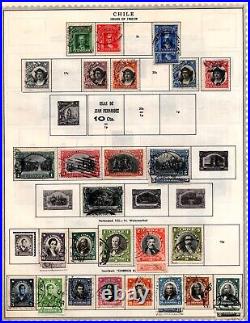 South America 1860-1950 Large Collection Of 1200+ Stamps Mint & Used