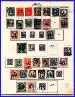 South America 1860-1950 Large Collection Of 1200+ Stamps Mint & Used