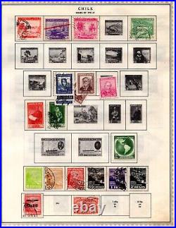 South America 1860-1950 Large Collection Of 1200+ Stamps Mint & Used