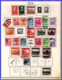 South America 1860-1950 Large Collection Of 1200+ Stamps Mint & Used