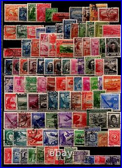 South America 1860-1950 Large Collection Of 1200+ Stamps Mint & Used