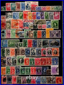 South America 1860-1950 Large Collection Of 1200+ Stamps Mint & Used