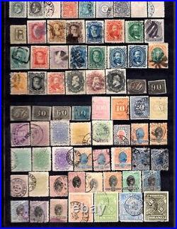 South America 1870-1950 Large Collection Of 1100+ Stamps, Mint & Used Classics