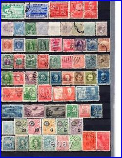 South America 1870-1950 Large Collection Of 1100+ Stamps, Mint & Used Classics