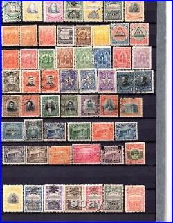 South America 1870-1950 Large Collection Of 1100+ Stamps, Mint & Used Classics