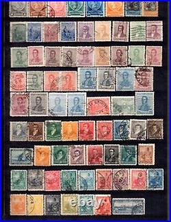 South America 1870-1950 Large Collection Of 1100+ Stamps, Mint & Used Classics