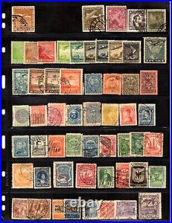 South America 1870-1950 Large Collection Of 1100+ Stamps, Mint & Used Classics