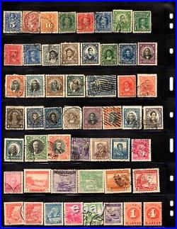 South America 1870-1950 Large Collection Of 1100+ Stamps, Mint & Used Classics