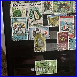 St. Vincent Mint Used Stamps Birds, Royal Visit, Golden Jubilee, Queen Elizabeth