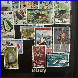 St. Vincent Mint Used Stamps Birds, Royal Visit, Golden Jubilee, Queen Elizabeth