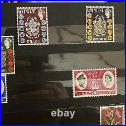 St. Vincent Mint Used Stamps Birds, Royal Visit, Golden Jubilee, Queen Elizabeth