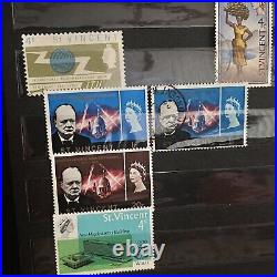 St. Vincent Mint Used Stamps Birds, Royal Visit, Golden Jubilee, Queen Elizabeth