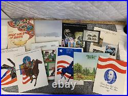 Stamp Albums Vintage Lot Of 20 60s-80s Partially Filled Animal World Olympics