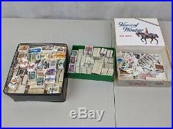 Stamp Pickers Canada Classic Stamps QV-QEII 100,000 WithDups Estate Collection Lot
