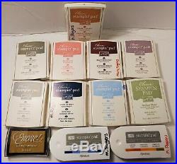 Stampin Up Classic Ink Pads and Dye Refills Lot Of 96 Total Used