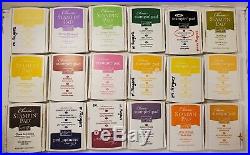 Stampin Up Classic Ink Pads and Dye Refills Lot Of 96 Total Used