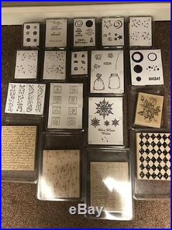 Stampin' Up Lot. 52 sets. Over 350 stamps