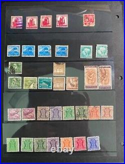 Stamps Collection South Asia India, Bangladesh, Pakistan 136 Stamps Used and MNH