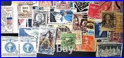 Stamps, Collection of U. S, Seasonal and Worldwide, Appx 5,400 Used & Mint Stamps