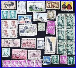 Stamps, Collection of U. S, Seasonal and Worldwide, Appx 5,400 Used & Mint Stamps