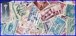 Stamps, Collection of U. S, Seasonal and Worldwide, Appx 5,400 Used & Mint Stamps