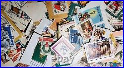 Stamps, Collection of U. S, Seasonal and Worldwide, Appx 5,400 Used & Mint Stamps