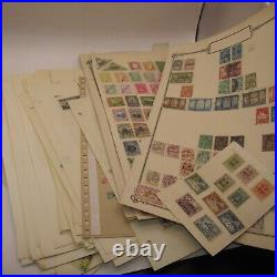 Stamps Great Britain US World etc Unsorted Album Loose & Cards JOB LOT 2