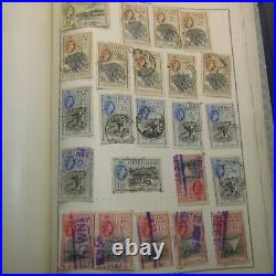 Stamps Great Britain US World etc Unsorted Album Loose & Cards JOB LOT 2