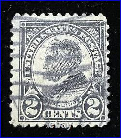 Stamps United States 1901-Now Used 1923 2c Warren Harding U. S. Scott #613