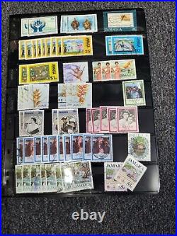 Stamps worldwide collection lot 84 Pages