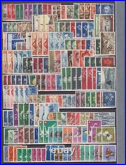 Switzerland 1880-1950 Collection On Stockpages 1100+ Stamps Mint/used+ High Cv$$