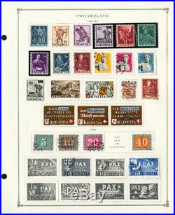 Switzerland Loaded 1800s to 2003 Mint & Used Popular Stamp Collection