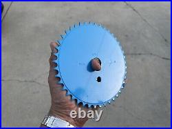 TUF NECK chainwheel BLUE. OLD SCHOOL BMX. Near Mint. With Package. Stamped. Used