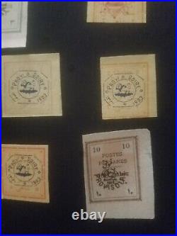 Teheran Typeset Stams Lot Used 1900-1930s. There is 10+ Stamps