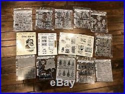 Tim Holtz lot of stamp sets, dies, ink, embellishments, some used, most brand new