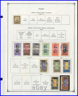 Togo Loaded Mint & Used 1900 to 1990s Clean Stamp Collection