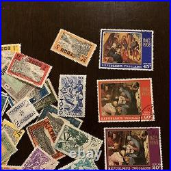 Togo Stamp Lot Mint, Used, Airmail, Sports, Olympics, 1968 Noel, Overprint Etc