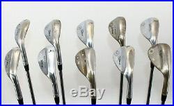 Tour-Issued Titleist 10 Wedge Lot with Prototypes and Vokey Designs Stamped RH