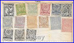 Turkey Early Mint & Used Assortment on Pages etc