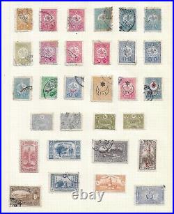 Turkey Early Mint & Used Assortment on Pages etc