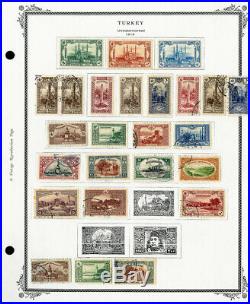 Turkey Loaded 1800s to 1940 Mint & Used Stamp Collection