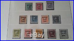 U. S Full Set Scott#k1-k18 Shanghai China Overprints Mint/used H, Lh