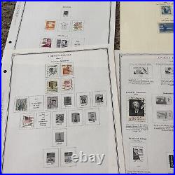 U. S. Mint Used Stamps Lot On Album Pages Blocks, Special Delivery, Airmail #41