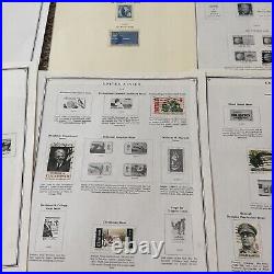 U. S. Mint Used Stamps Lot On Album Pages Blocks, Special Delivery, Airmail #41