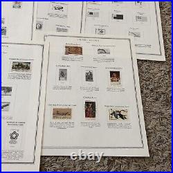 U. S. Mint Used Stamps Lot On Album Pages Blocks, Special Delivery, Airmail #41