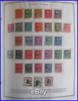 U. S. Stamp Album 1847-1987 With Mint About $125.00 Face Value Plus Used Stamps