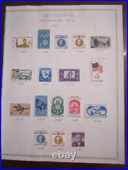 U. S. Stamps Mint With Full Gum Hinged Some Used Air Mail Commemoratives -bba50